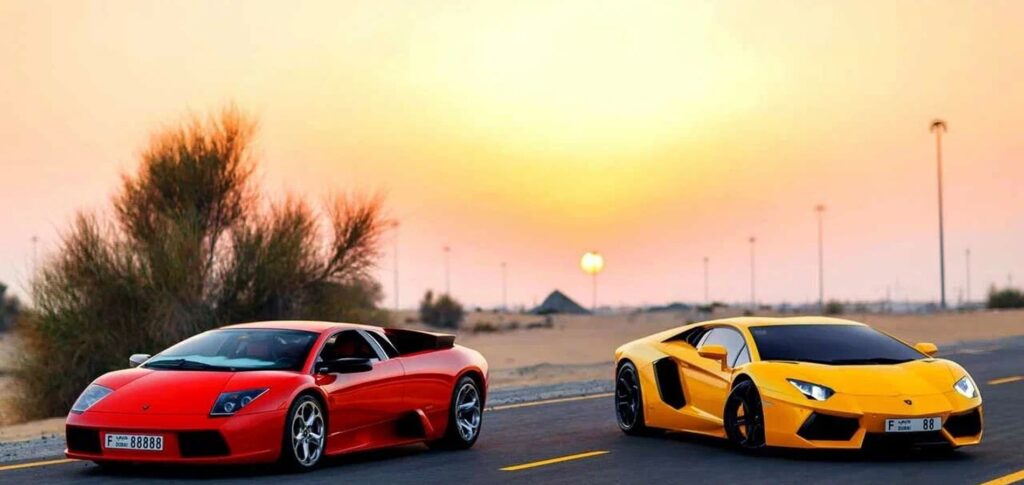 Rent a Lamborghini in Dubai
