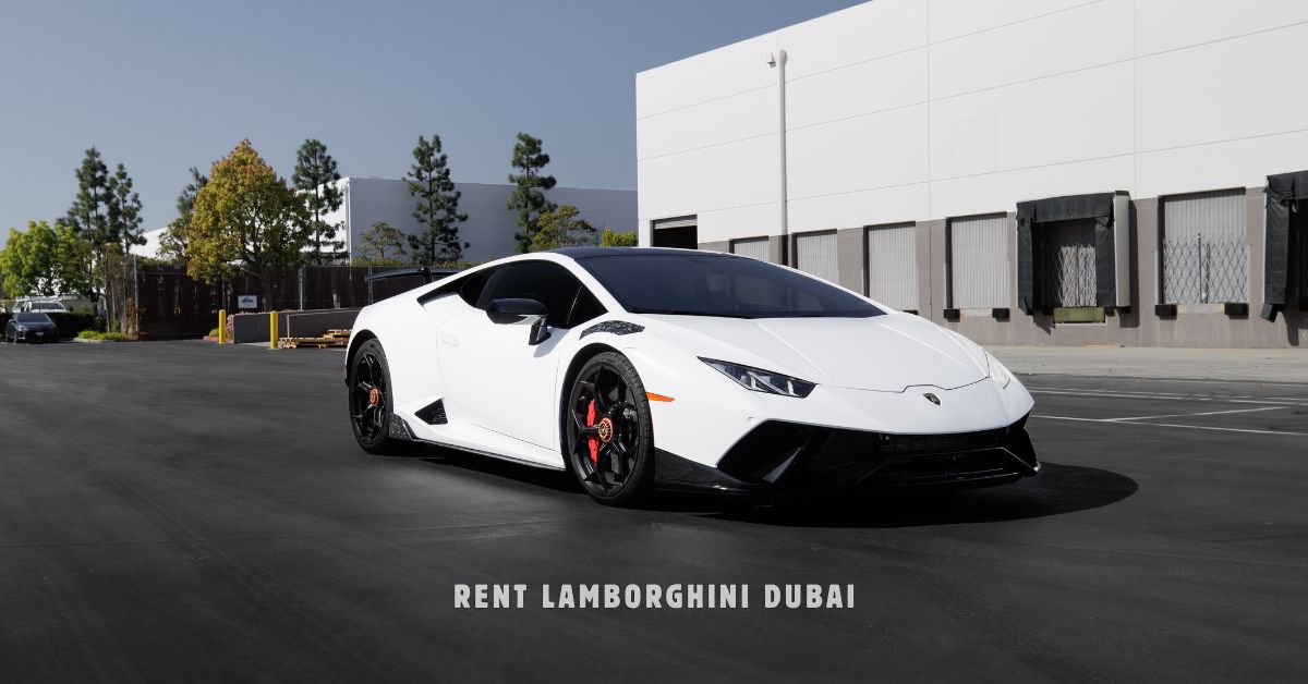rent lamborghini dubai