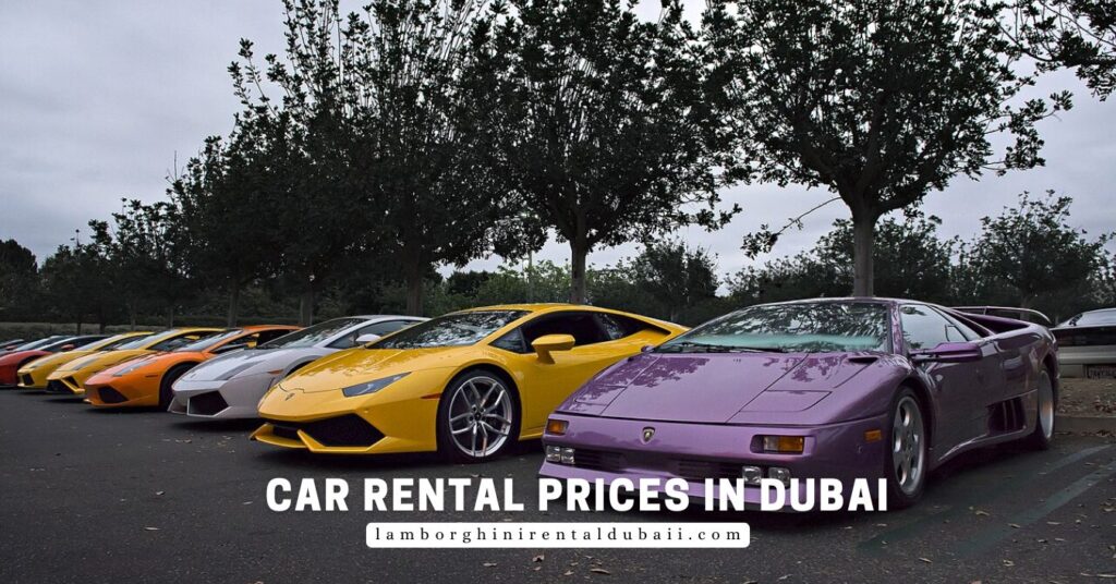 Car Rental Prices